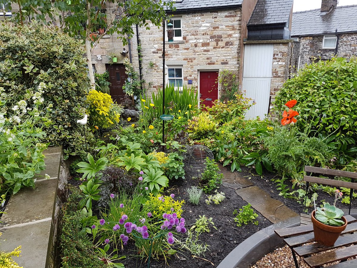 #Buxton Garden Trail open today &amp; tmrw 10-5. This is garden 7 - looks gorgeous even in the rain! <a href="/buxtontownteam/">Buxton Spring Fair </a> <a href="/vpdd/">Visit Peak District & Derbyshire</a> <a href="/discoverbuxton/">Discover Buxton Tours</a>