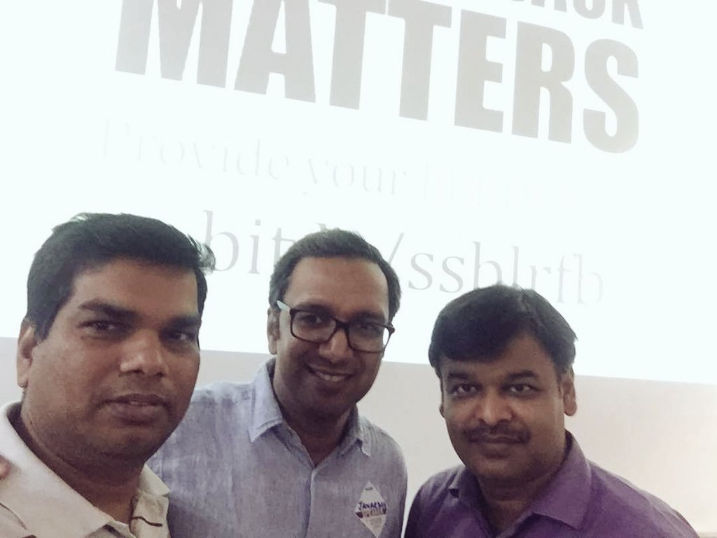 knowlarity's tweet photo. SPOTTED | Our Head of India Operations, @janardans, talking about #HackingSales with fellow panelists at @HeadstartBlr @Headstarters 👌⤵ https://t.co/DOk1mgAper
