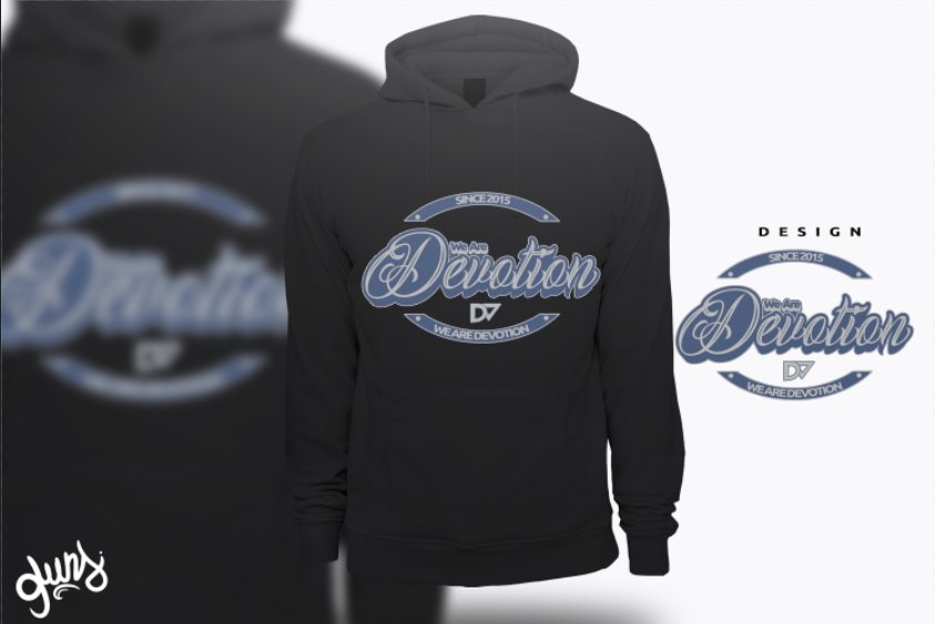 TheGuns_'s tweet photo. Design hoodie for @WeAreDevotion 
By: @TheGuns_ 
RT and Likes are appreciated. :) https://t.co/yVHvz13c12