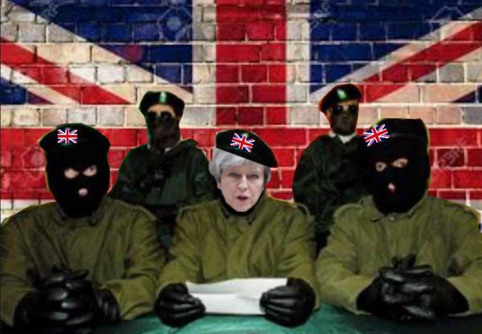 Slithering <a href="/theresa_may/">Theresa May</a> is home at last with Terrorists, Climate ChangeDeniers &amp; Homophobes
Lets see Tories justify this one
#StongAndStable