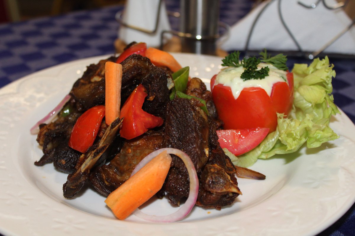 There is indeed no sincere Love than the Love of Goat's muchomo, Try us at #Hotel #Triangle #kampala.