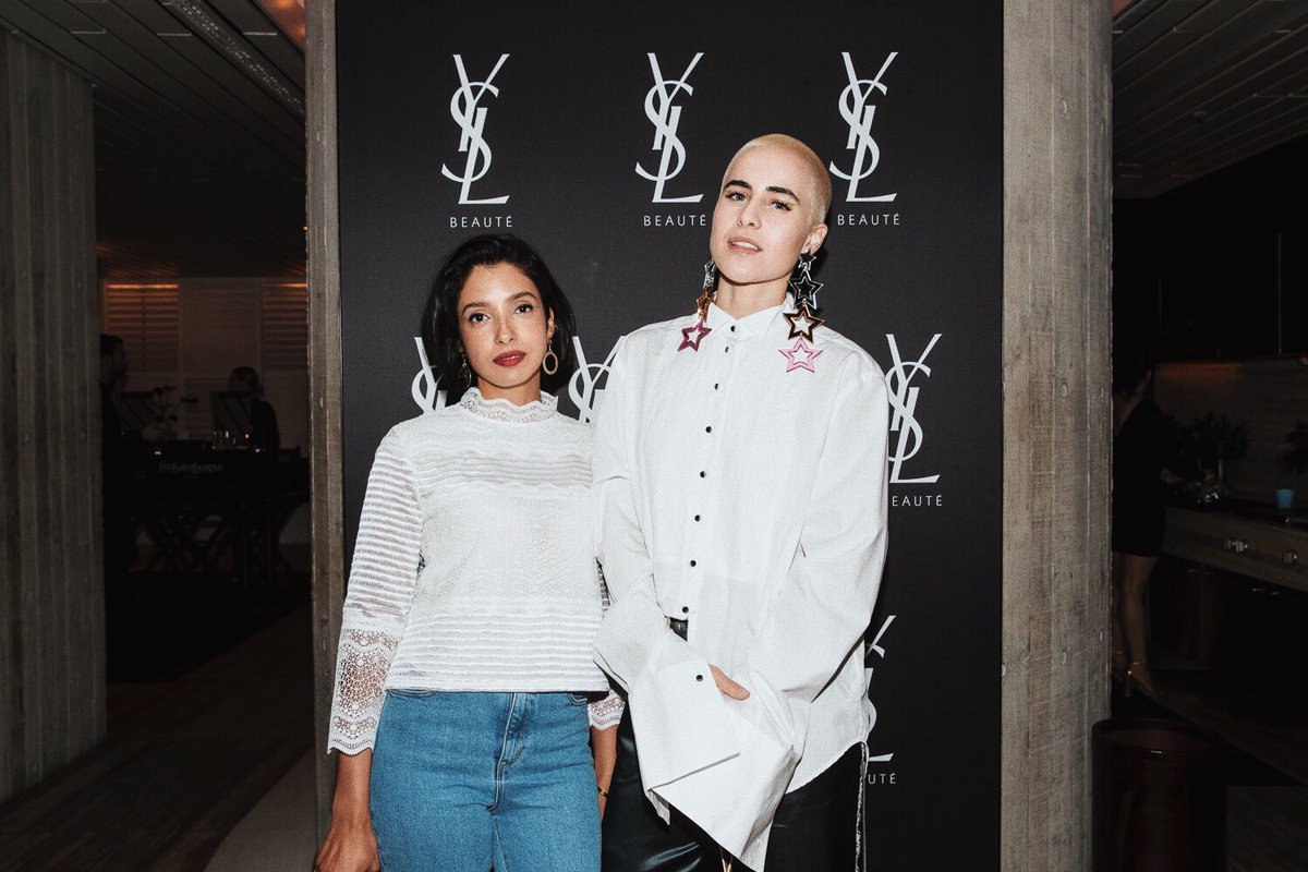 SIR_Collective's tweet photo. . @SIR_Collective LEARNING HOW TO GET THAT GLOW WITH @yslbeauty ✨ https://t.co/yFVV54AAqo