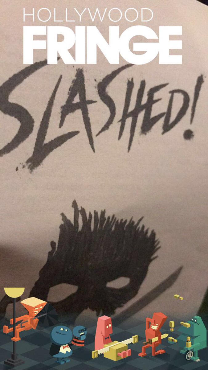 FrankieJ29's tweet image. What a fun & cool play! Loved the music too - Slashed: The Musical #HackHackChopChop #HollywoodFringeFestival