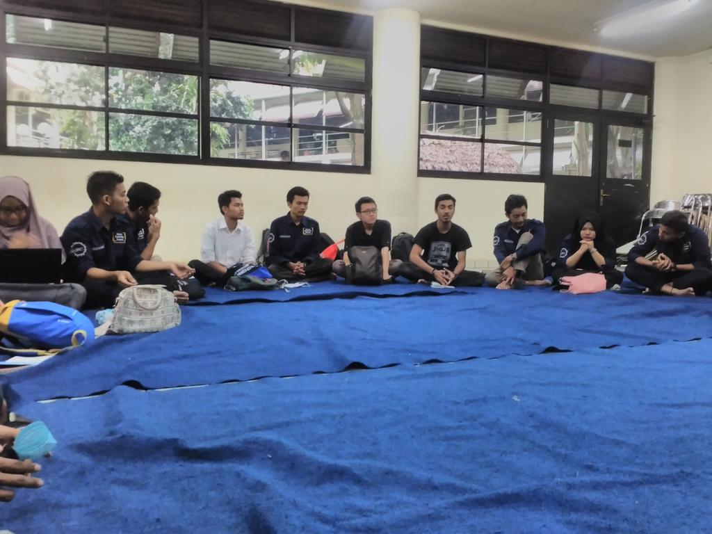 sesi musyawarah pemilihan ketua paguyuban KSE IPB 2017