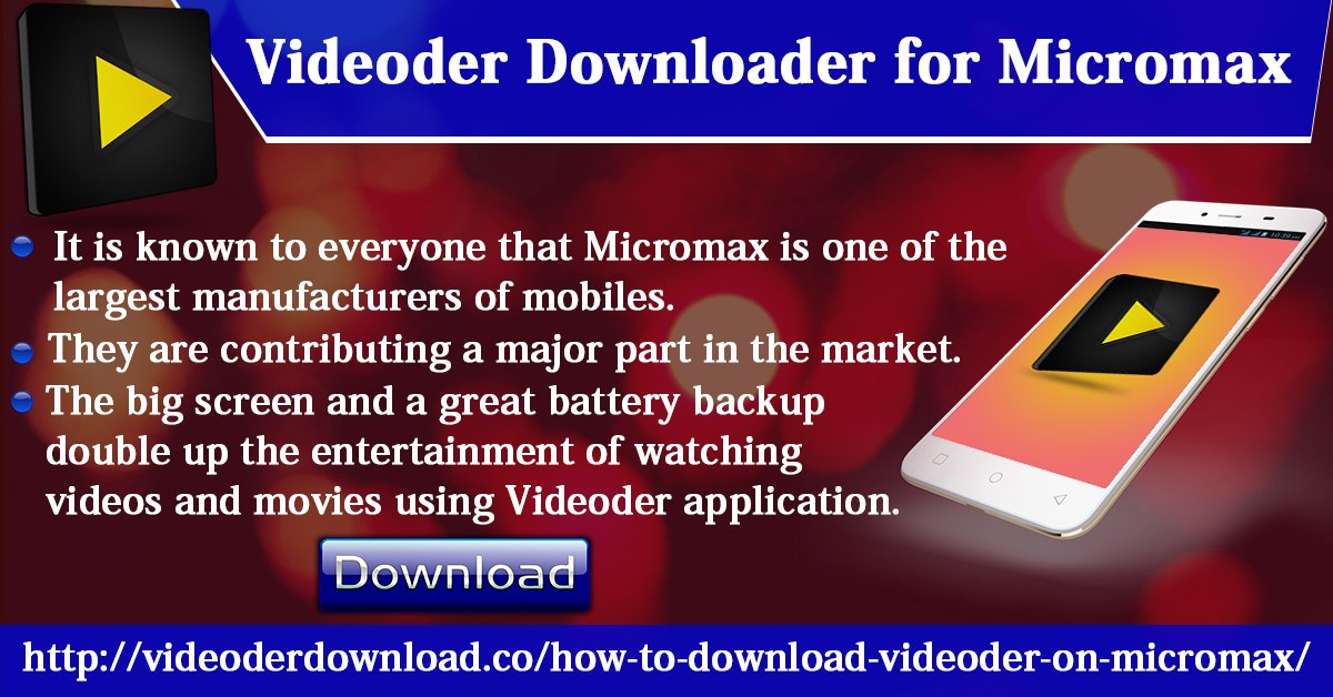 Videoder_'s tweet image. Videoder downloader for Micromax
website:videoderdownload.co/how-to-downloa…