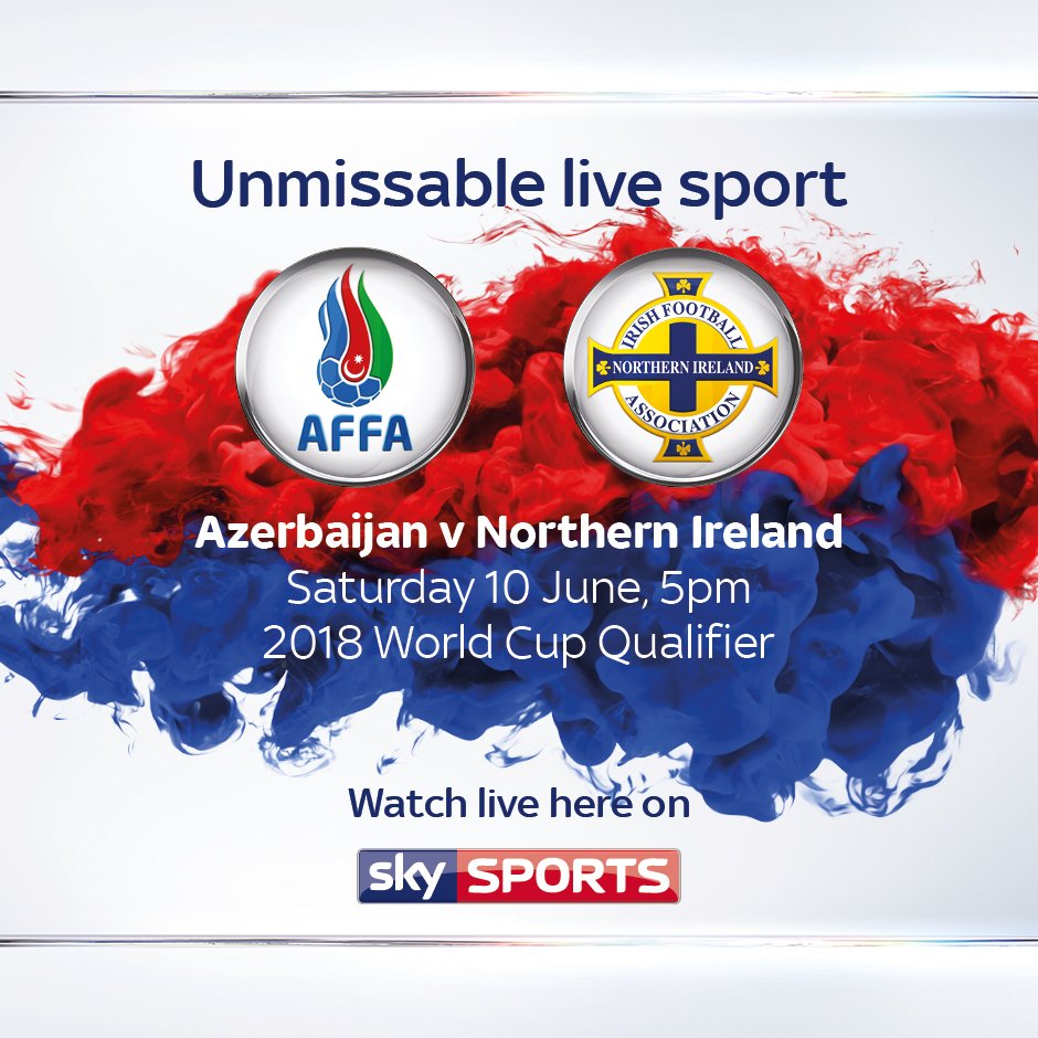 thewindlepub's tweet photo. Azerbaijan vs Northern Ireland
World Cup Qualifiers First round
Saturday 10 June, 17:00
Tofiq Bahramov Stadium https://t.co/wLxrOXICxf