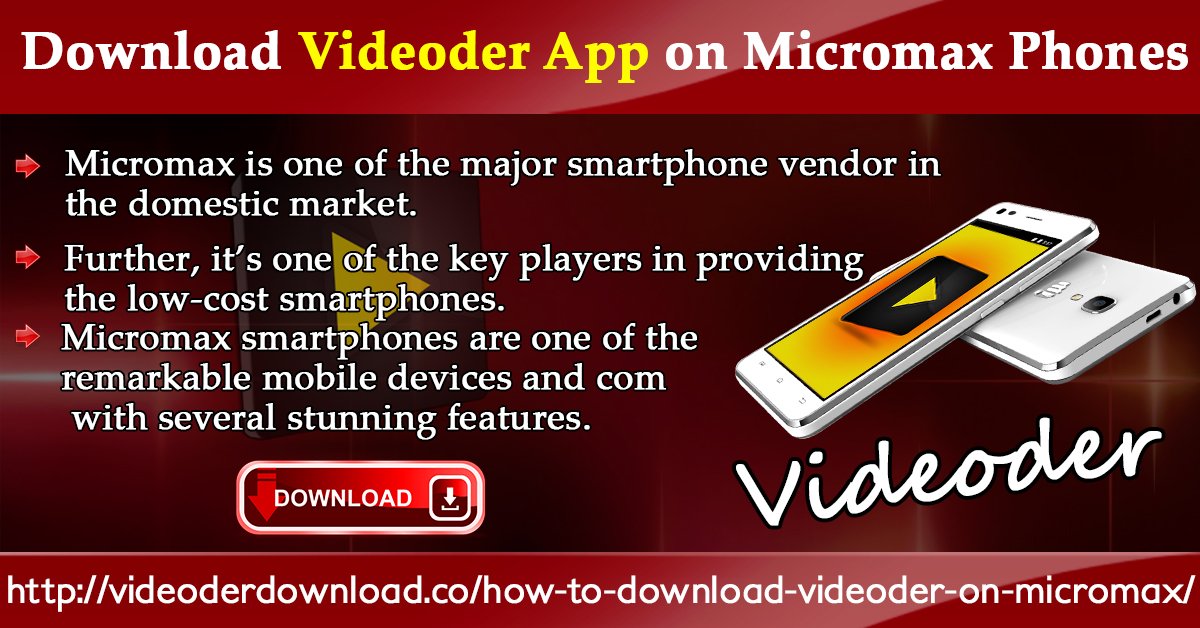 Videoder_'s tweet image. Download Videoder app on Micromax phones
website site:videoderdownload.co/how-to-downloa…