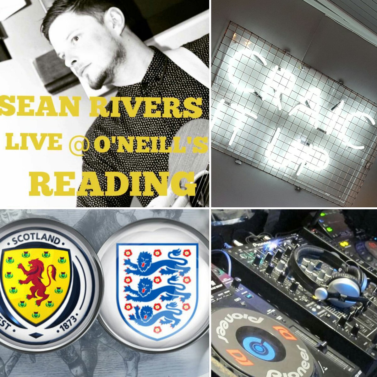 Oneillsreading's tweet image. Have u got the saturday feeling???? #livemusic #worldcupqualifier #craicitup #thecraicisback #dj #dancingshoes #drinksdeals #welovesaturdays