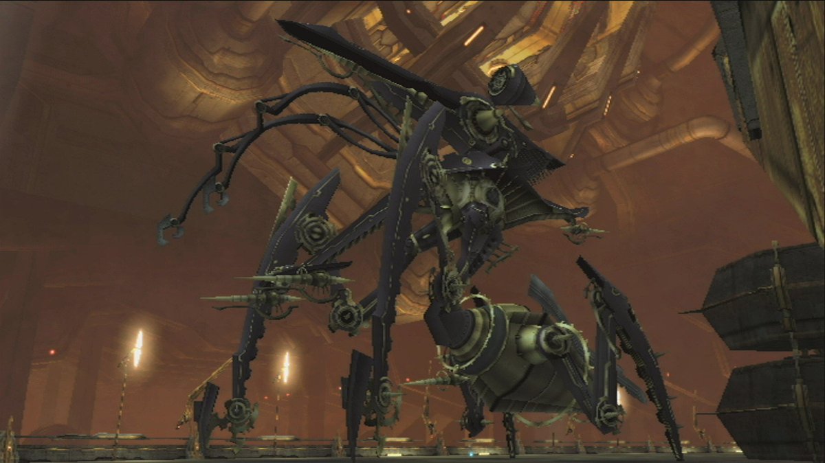 ぜぐ Mhライズ1 8回目は中央工廠 巨大な機械が動いていたり 機神兵の工場があったりと見所満載 上から狙われて突然かかるイレギュラーバウンドとみんな大好き王城のモルドレッドさんのイメージが強い Xenoblade