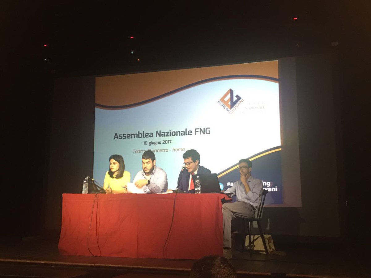 Iniziati i lavori dell'Assemblea Nazionale! #AssembleaFNG