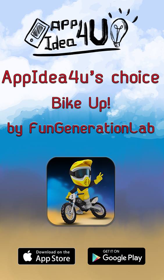 AppIdea4U's tweet photo. Appidea4u's choice Bike Up! by FungenerationLab
Have Fun!😬

#website #collection #gamer #gamedev #GameDevelopment https://t.co/4WYafnB4Iu