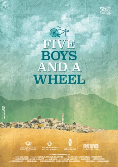 cinepalestine's tweet photo. [COURTS-METRAGES] A 16h, au cinéma Le Studio d'Auber: "Five Boys and a Wheel" de Said Zagha (19 min.): https://t.co/kB2ci7Cvxb #FCP2017 https://t.co/k2USlVWv66