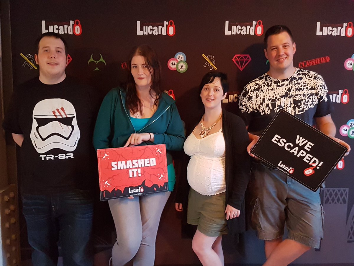 Another fab room @LucardoER escaped with 11:36 to spare. Can't wait to get another room booked here!