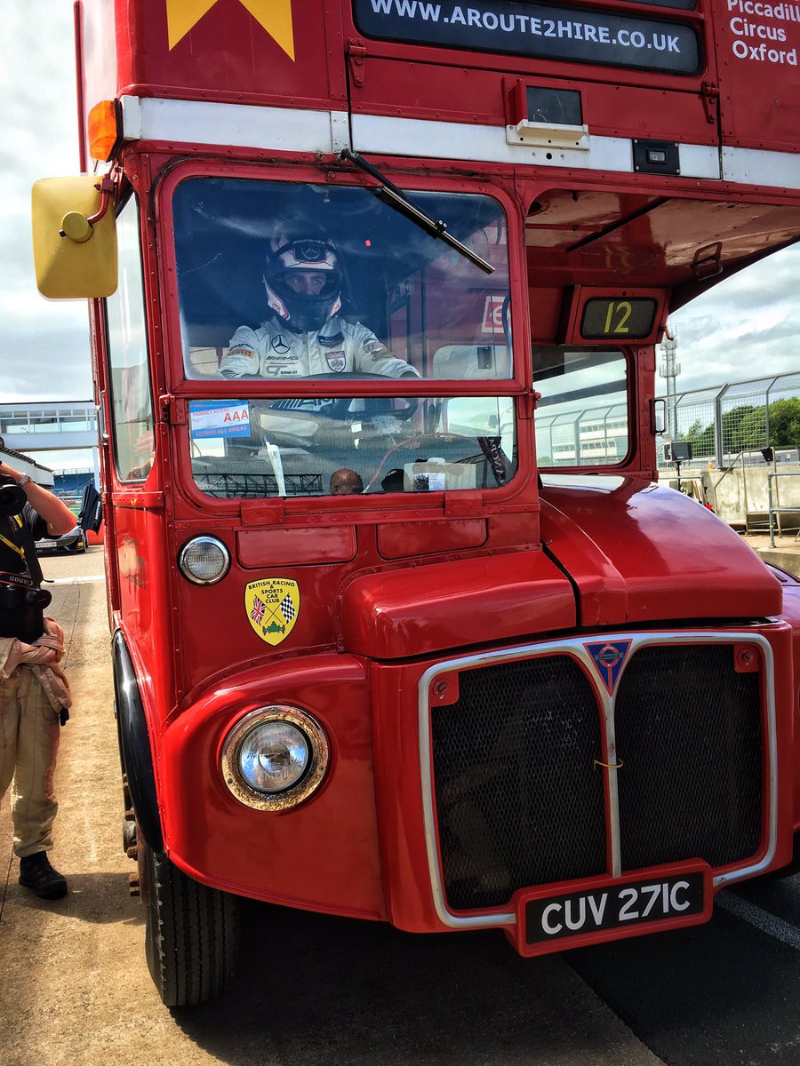 Ready for my <a href="/BritishGT/">🇬🇧 #BritishGT 🏁</a> qualifying debut. She felt quick this morning. Been told I can use the bus lane if there's any traffic. #BritishGT