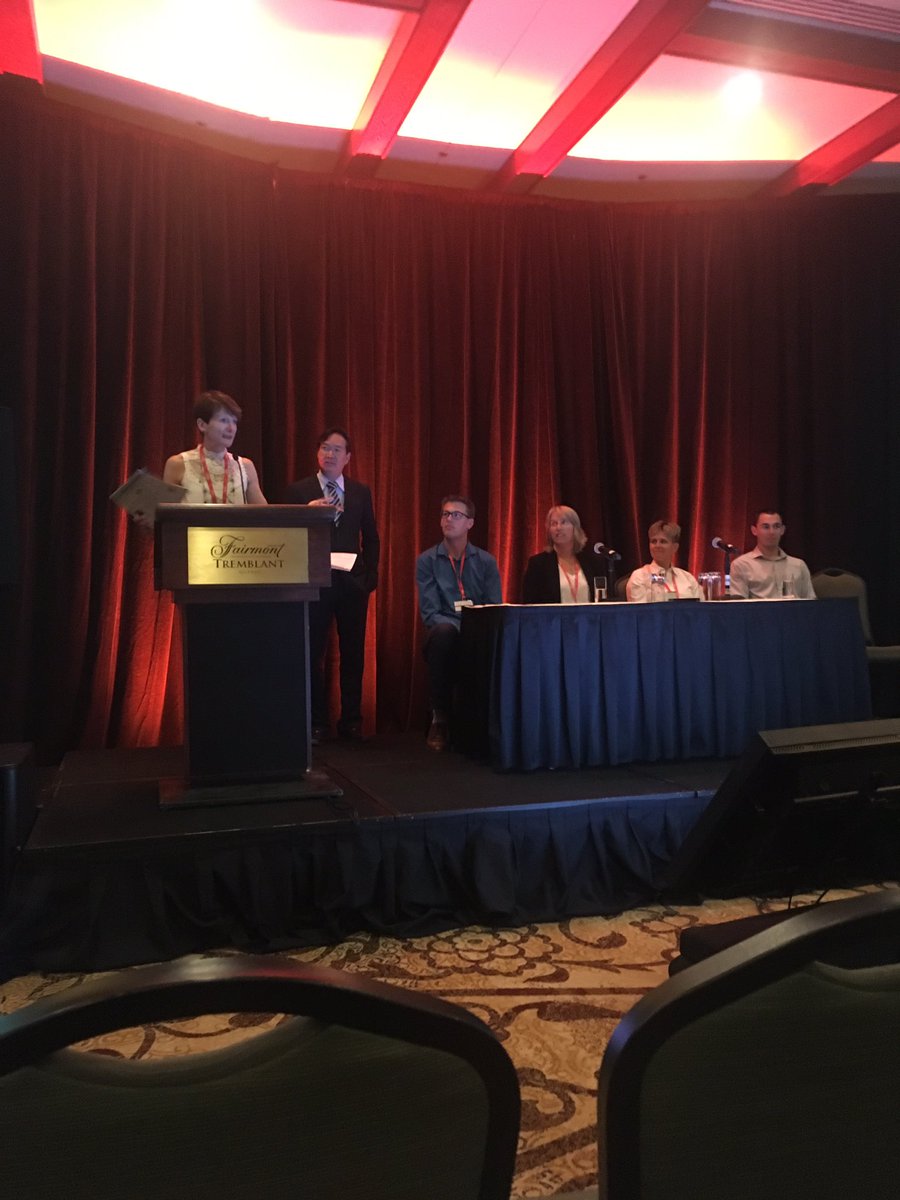 SIPRC_'s tweet photo. @CarolynAEmery @DirkChis @jwhittak_physio presenting at the @CASEMACMSE meeting in Mont Tremblant, QC #CASEMACMSE2017 https://t.co/BXuGKdsQwe