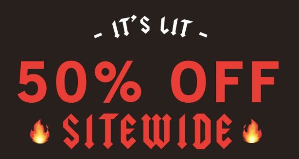 GypsyWarrior's tweet photo. 50% off EVERYTHING!! https://t.co/MtPesZUJqE