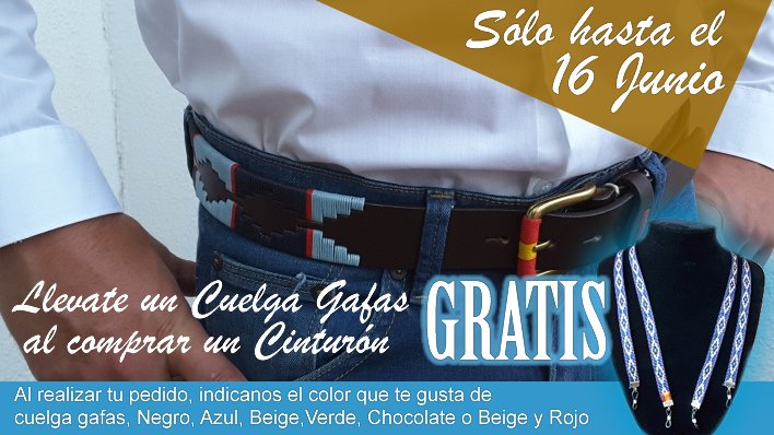 Maximo_Demaria's tweet photo. Hasta el próximo 16 de junio, por la compra de cualquier cinturón en https://t.co/cRMprJoJcC, llevate un cuelgagafas guarda pampa de regalo. https://t.co/J3ey54rj39
