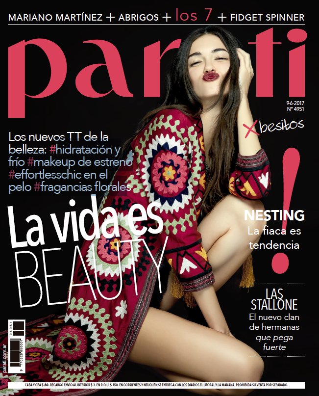 ¡Salió el #EspecialBelleza!
 Modelo: Sofía Reynal de <a href="/look1models/">Look 1 Models</a>    Producción: <a href="/totirizzo/">Marite</a>   Foto: <a href="/rchapeaurouge/">Raul de Chapeaurouge</a> Ropa: <a href="/rapsodiaoficial/">Rapsodia</a>