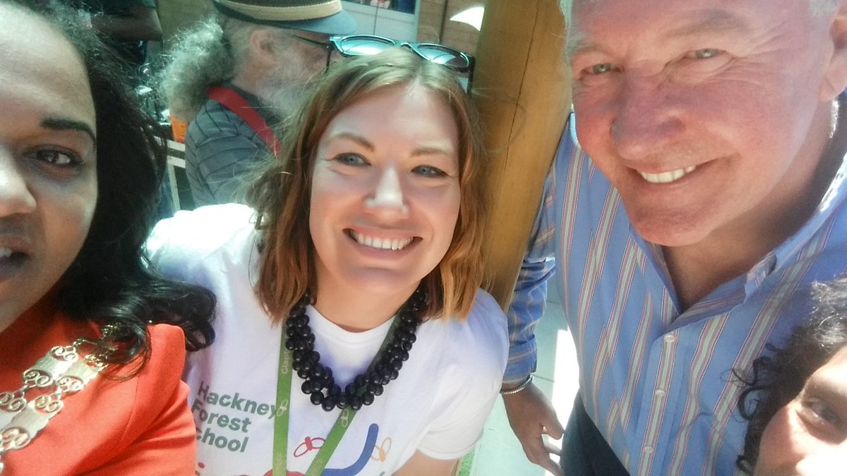 SorayaAdejare's tweet photo. Great @hackneyspeaker #hackneyforestschool day, Biddi's grand tour &amp; chance to take in some wise words from Hackney legend @tommy_walsh https://t.co/mic3af1JSF