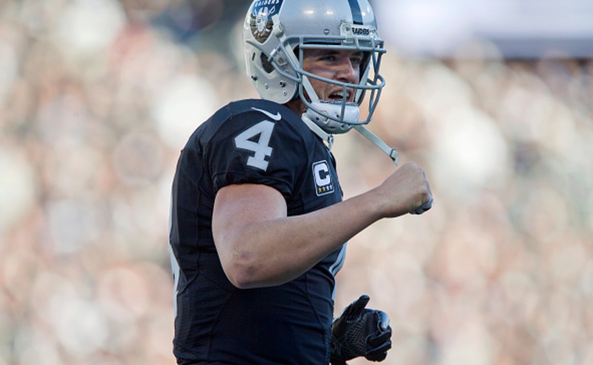 BleacherReport's tweet photo. Derek Carr could receive contract worth $25M per year, making him highest paid QB in NFL, per @RapSheet https://t.co/SdKq6UC9et https://t.co/4xmpMOHPpJ