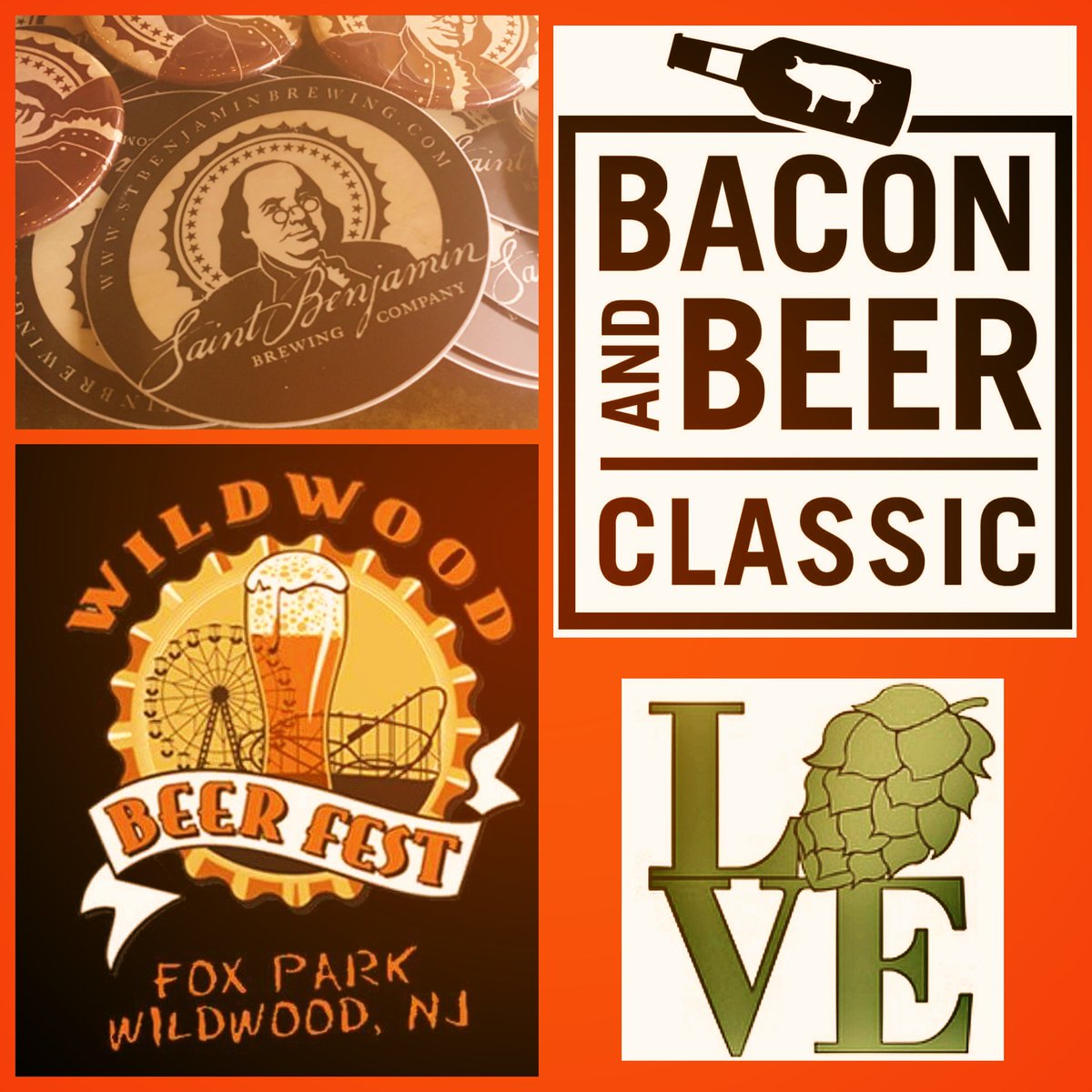 stbenjaminbrew's tweet photo. What are you doing today? #wildwoodbeerfest #beerandbaconfest #stben #stbenjaminbrew #craftbeer https://t.co/QPTz4DuZSh
