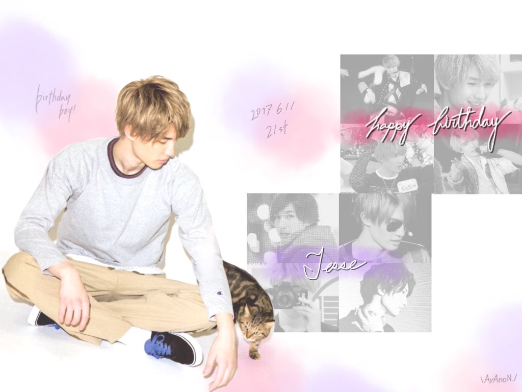 Jesse6114TONES's tweet photo. Happy Birthday Jesse🎉🎂👏🏻💗
21歳おめでとうございます🎈🍾🎊
素敵な一年になりますように🌟

#Jesse21stbirthday
#HappyBirthday
#SixTONES 
#Jesse
#makeyouryearAmazing!!!!!! https://t.co/7s1X9gZTd3