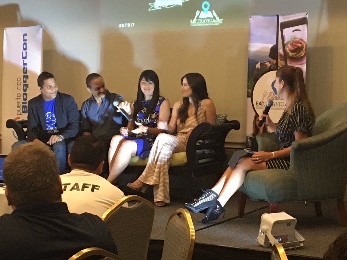 marielisaob's tweet photo. Panel Travel in Company @latitudperfecta, @historiasdecamino, @andandos y @piccolomondopr  hablan sobre sus experiencias de viaje #ETB17 https://t.co/fvrU5pg0y8