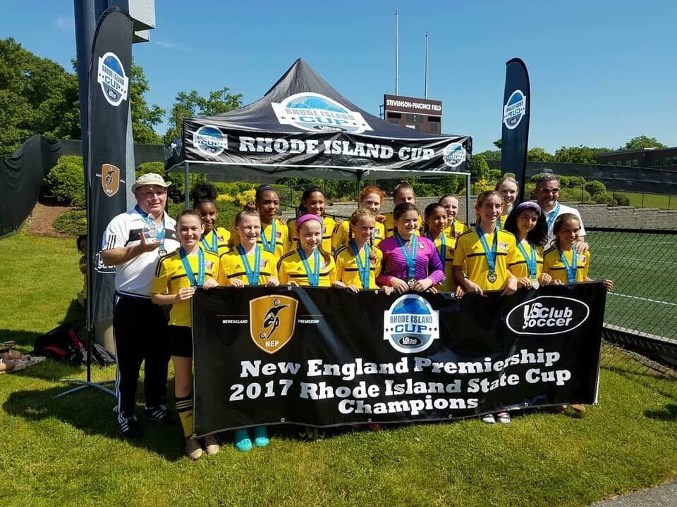 Congrats to Bruno 04Girls on their win today at the RI State Cup. Off to Regionals in July!