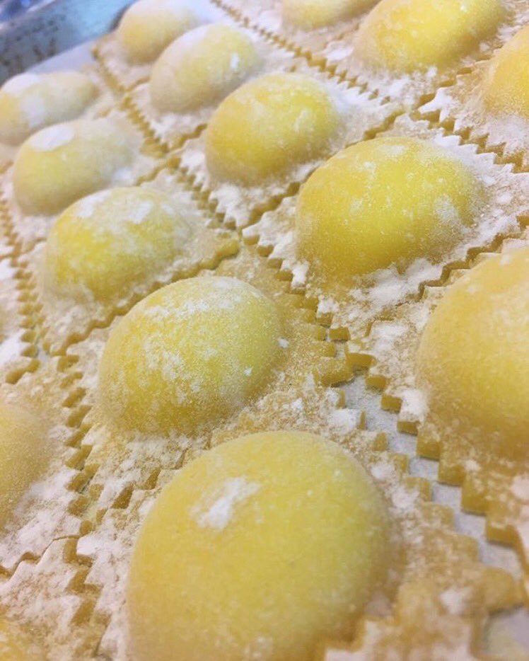 #Repost @bryanvoltaggio
・・・
Dinner plans tonight? @voltaggioresto #Ashburn #VA #ravioli <a href="/OneLoudoun/">One Loudoun</a>