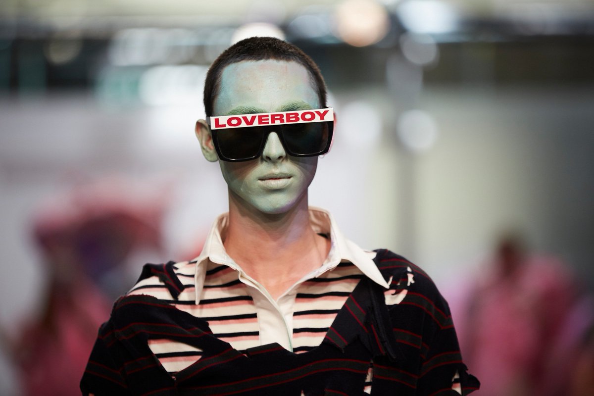 mrjunaidbaloch's tweet image. Asian_fashion_s: LondonFashionWk: #NEWGEN designer _charlesjeffrey celebrates the beauty of queer hedonism in his …