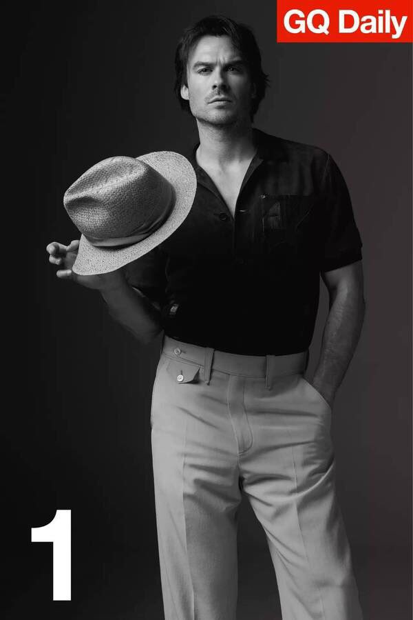 stellarflower19's tweet photo. He is so damn hot I cant even 😍😍😍😍😍 #GQDaily @iansomerhalder https://t.co/xifF2tXiGu