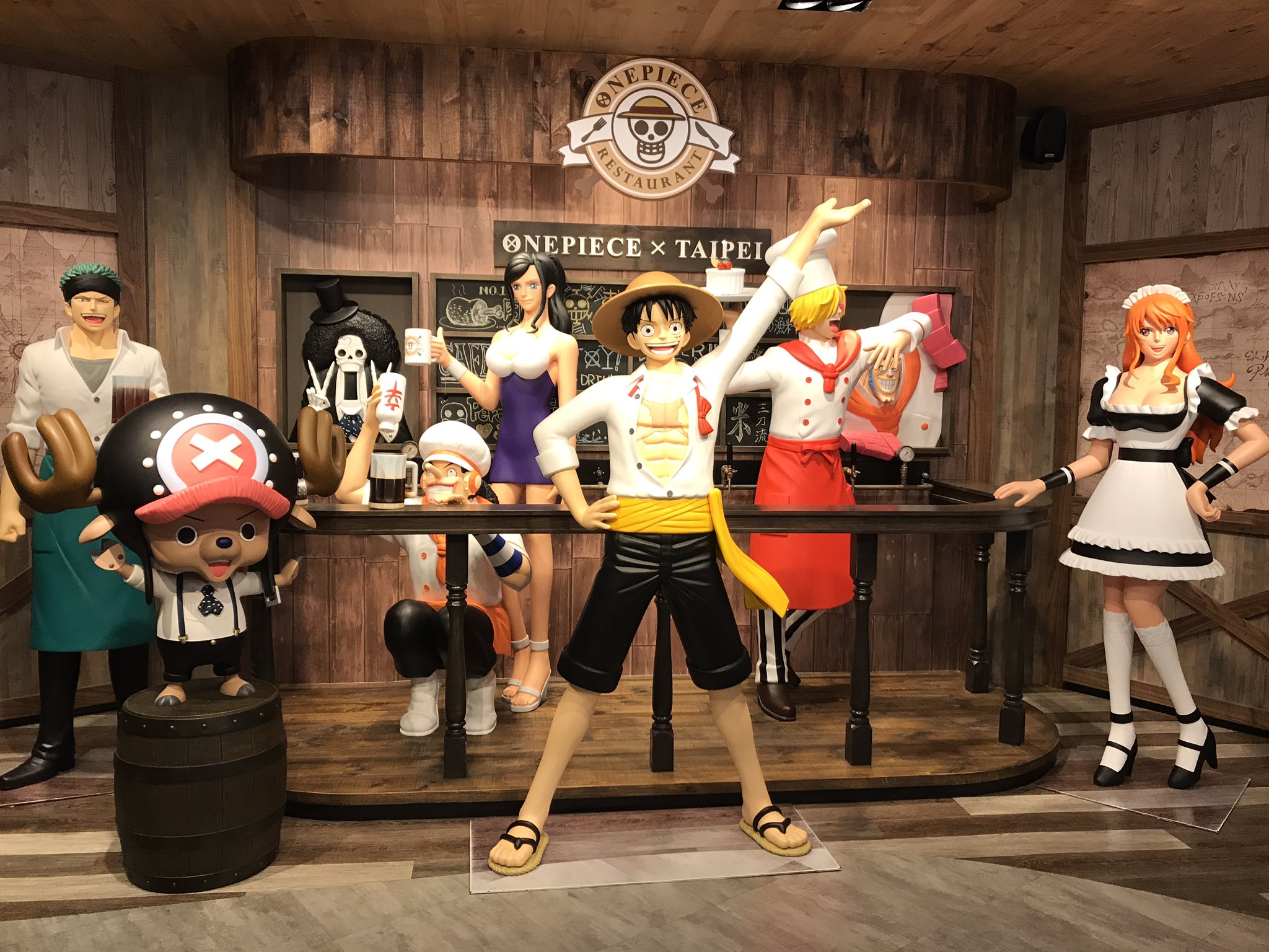 ちづ Twitterren 台湾ワンピースレストラン めっちゃ可愛いやばいー ワンピース 台湾ワンピースレストラン 台湾 T Co Esearscr5o Twitter