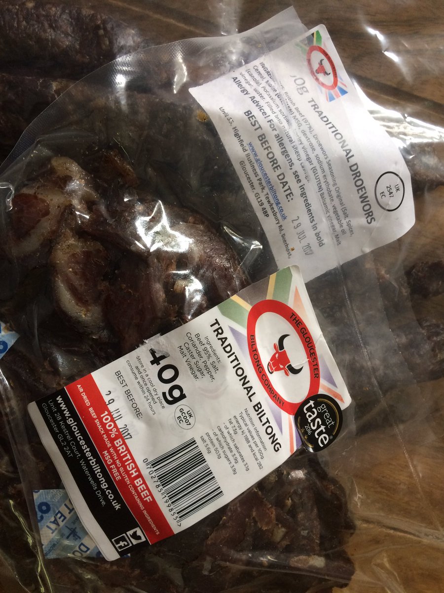 All prepared for 1st <a href="/Springboks/">Springboks</a> test of the year v <a href="/FFRugby/">FFR</a> <a href="/SkySportsRugby/">Sky Sports Rugby Union</a> w/ my old mate <a href="/OliArmagnac/">Olivier Azam</a> <a href="/GlosBiltong/">Gloucester Biltong</a>