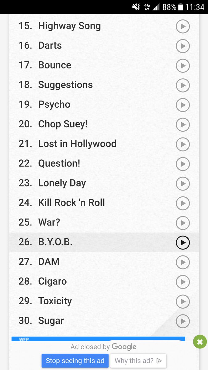 SoundCheck_Pod's tweet image. A 30 song setlist from @systemofadown at Download last night.... why weren't we there again?
