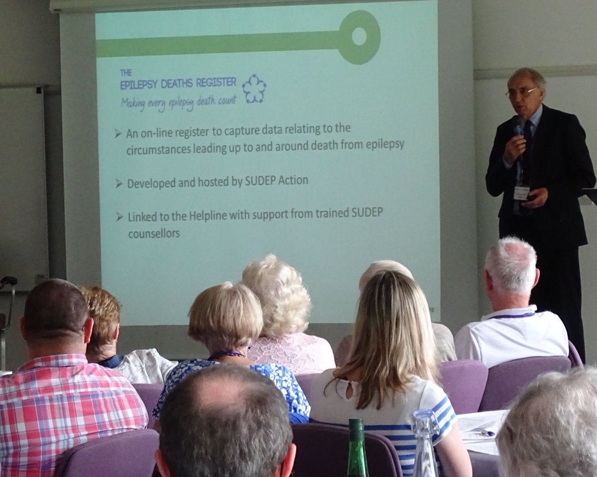 epilepsyexpress's tweet photo. Henry Smithson updates #SUDEPAction meeting re the International Epilepsy Deaths Register. What can the Register do? https://t.co/iavihe5aRt https://t.co/IirMNeTS5l