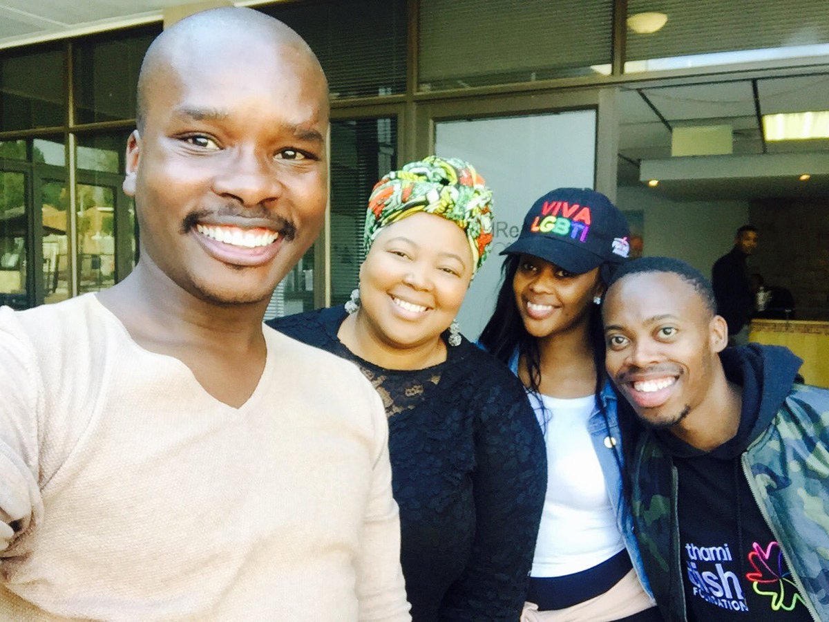 Quad_Republic's tweet photo. @drtlaleng with our #QuadSquad doing the utmost for @SA_AIDSCOUNCIL's #LGBTIHIVSA program! Thanks for always answering the call! #AIDSSA2017 https://t.co/oQbzXWHuTp