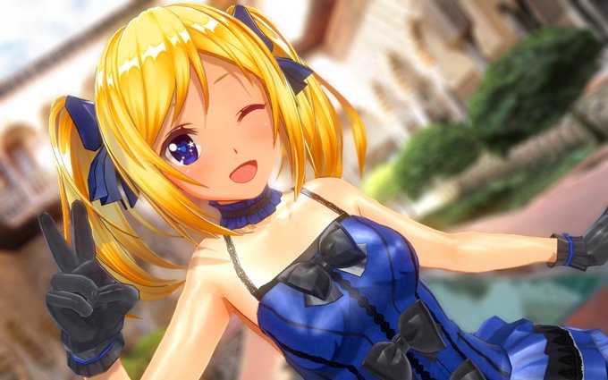 ブルーのマイクロドレス

#CM3D2 #カスタムメイド3D2 