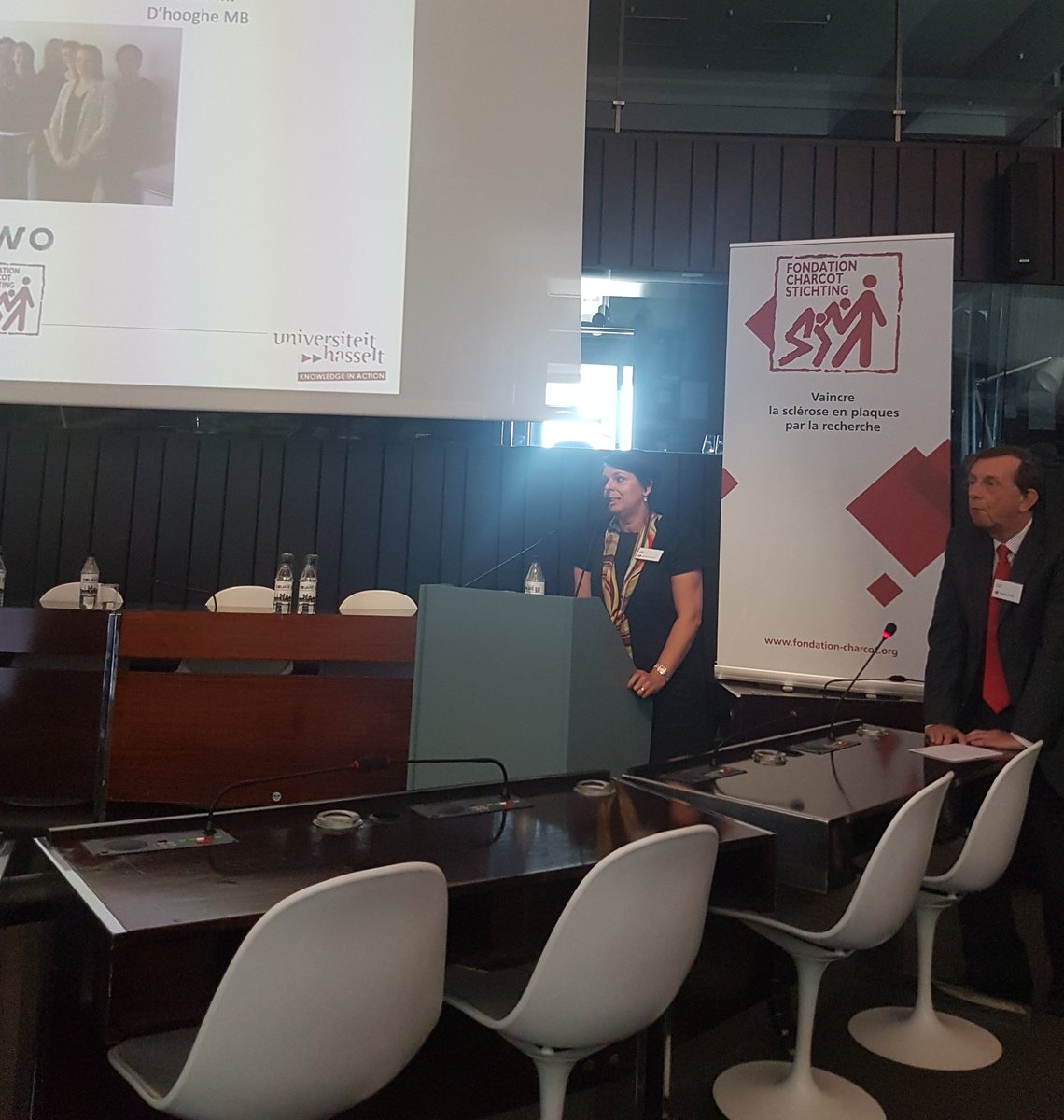 HellingsNiels's tweet photo. New insights in complex role of B-cells in Multiple Sclerosis @SomersVeerle @BiekeBroux @GLW_UHasselt #charcotstichting  #30thAnniversary https://t.co/yPPaQ8Zbb8