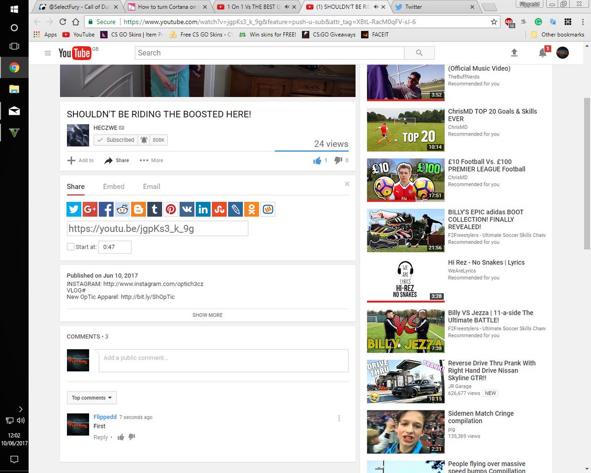 Flippedd's tweet photo. I finally did it #1stlike #1stcomment @optich3cz https://t.co/nPVIH8E0jw