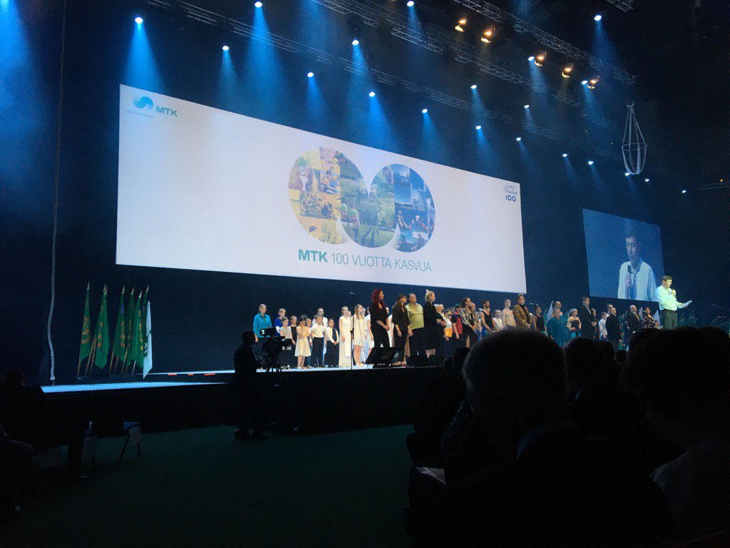 MTK:n 100-vuotisjuhla onnistunut ja vaikuttava tilaisuus sekä hieno katsaus järjestön historiaan #maatalous