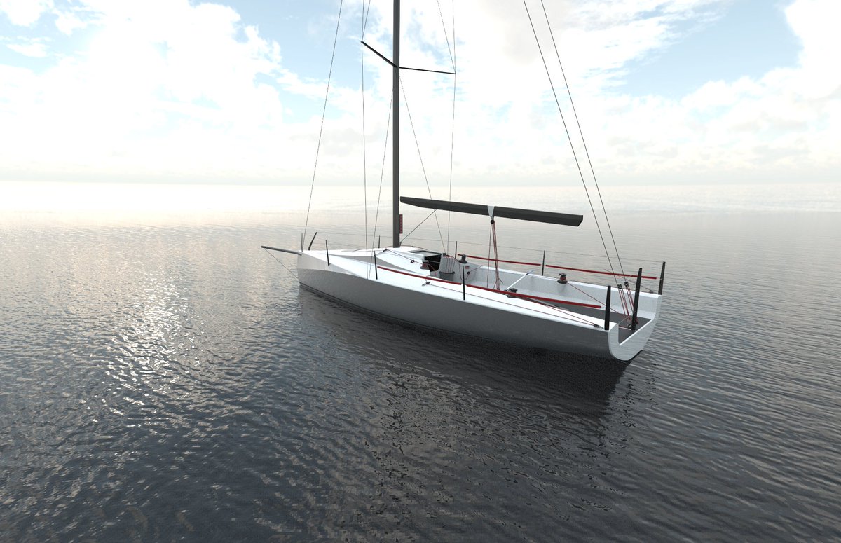 BeniRogerson's tweet photo. Just launched. New #BR31 carbon race yacht design from #BRYD @hp30class https://t.co/sKFhpuoY8y https://t.co/NcPKmVKzDr