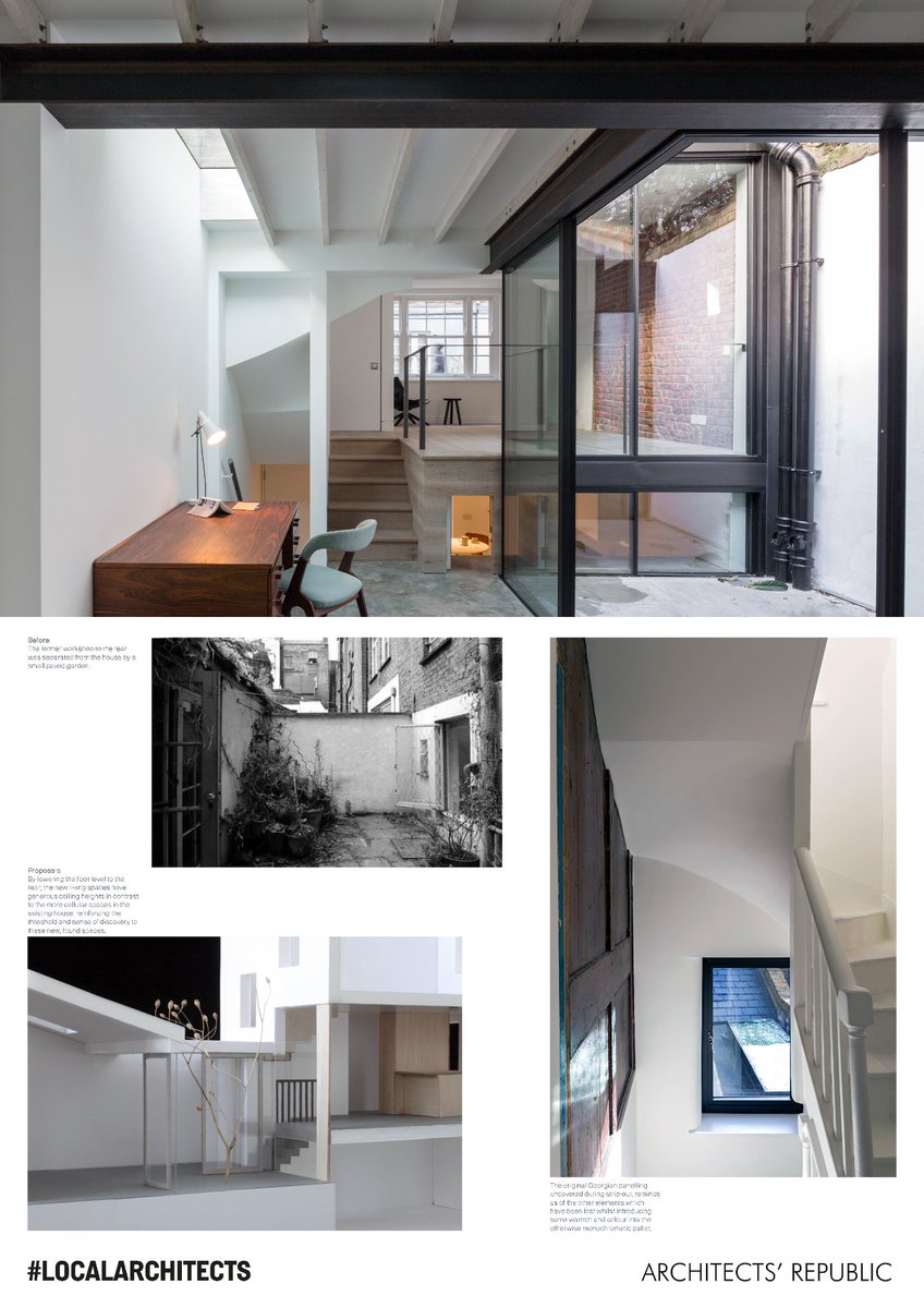 Fitzroy House by <a href="/WestArchitect/">West Architecture</a> ftrd in our #LocalArchitects pop-up exhibition for <a href="/LFArchitecture/">London Festival of Architecture</a> at <a href="/TheCommonE2/">The Common E2</a>  architectsrepublic.com/2015/12/fitzro…