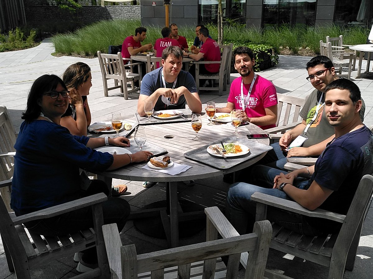 We are no bots, we need to eat ;) #internationalhackathon #Luxembourg #tetrao