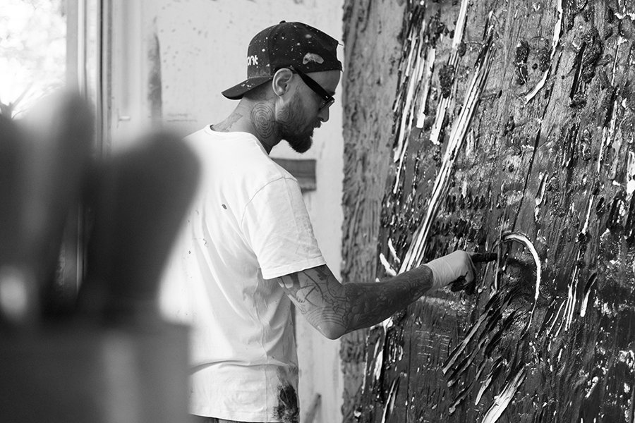 Berlin studio #studio #painting #art #allanbestle