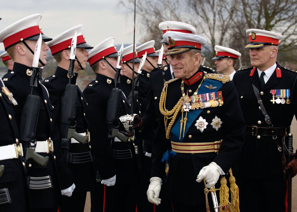 A very happy 96th birthday to HRH Prince Philip - Captain General Royal Marines.