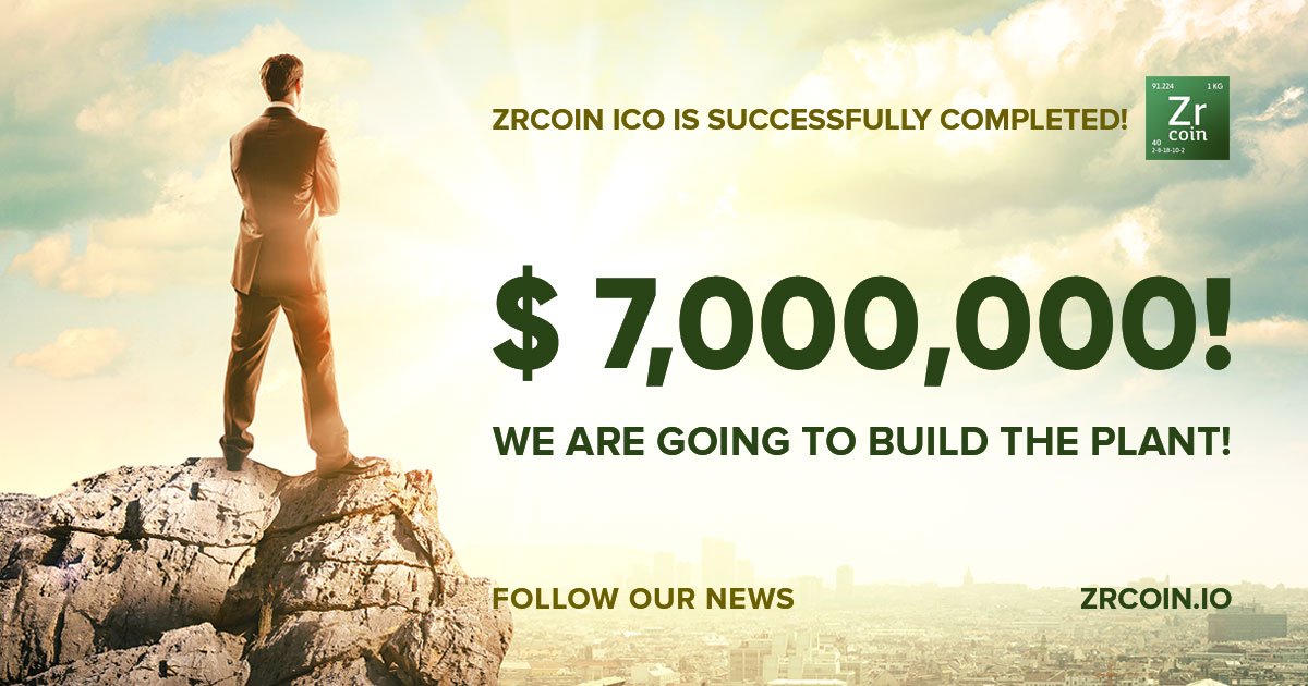 ZrCoin's tweet photo. We raised $7 million! More than 3900 investors!
Follow news https://t.co/kQdlBKIUhx 
 #ico #zrcoin #waves #investment #ethereum https://t.co/9PXc6TUFTW