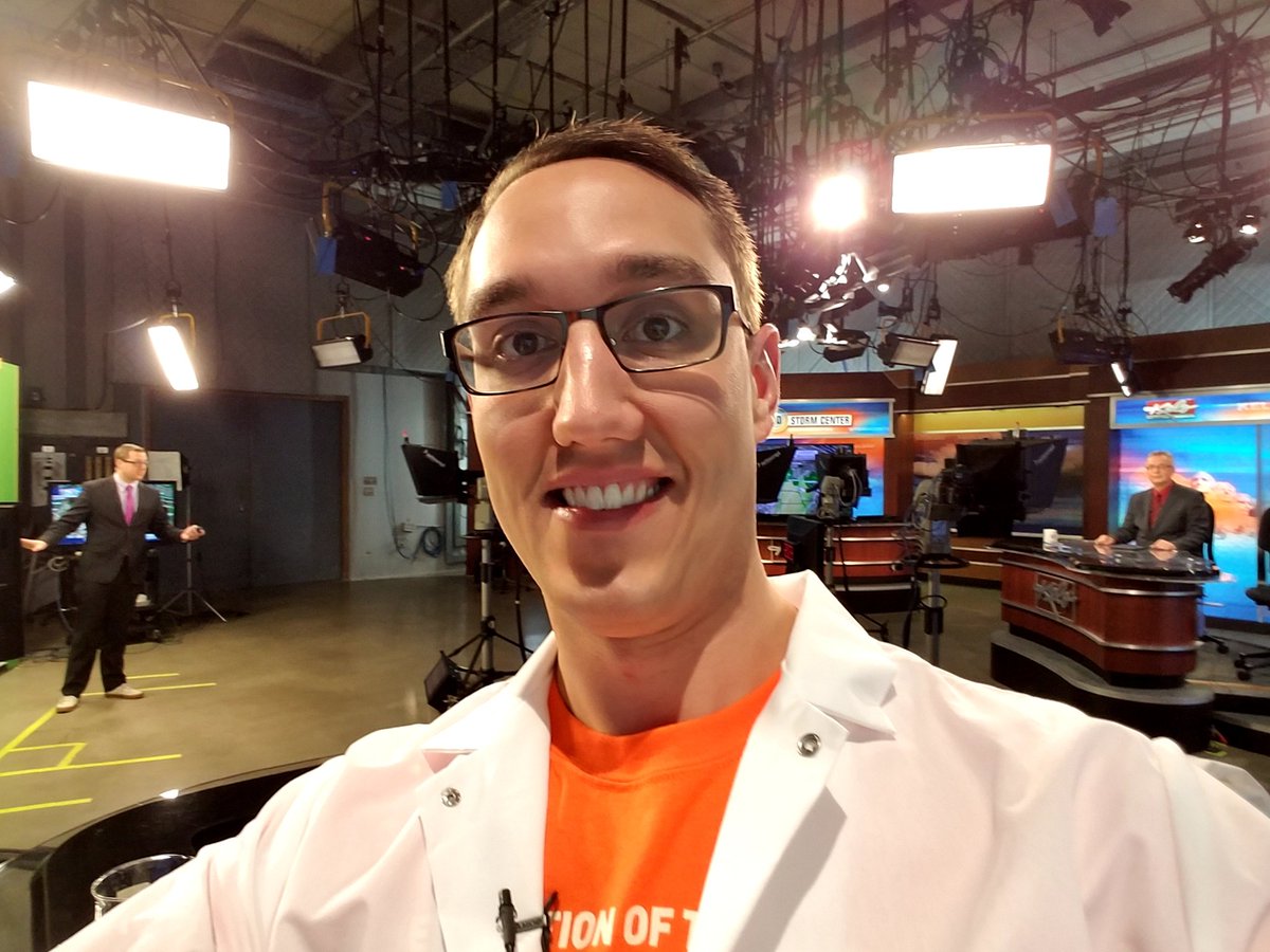 SanfordBenF's tweet photo. I'm on @keloland this morning to promote the #SDScienceFest going on TODAY at @SanfordResearch! Check it out! https://t.co/GXUa25rkZb