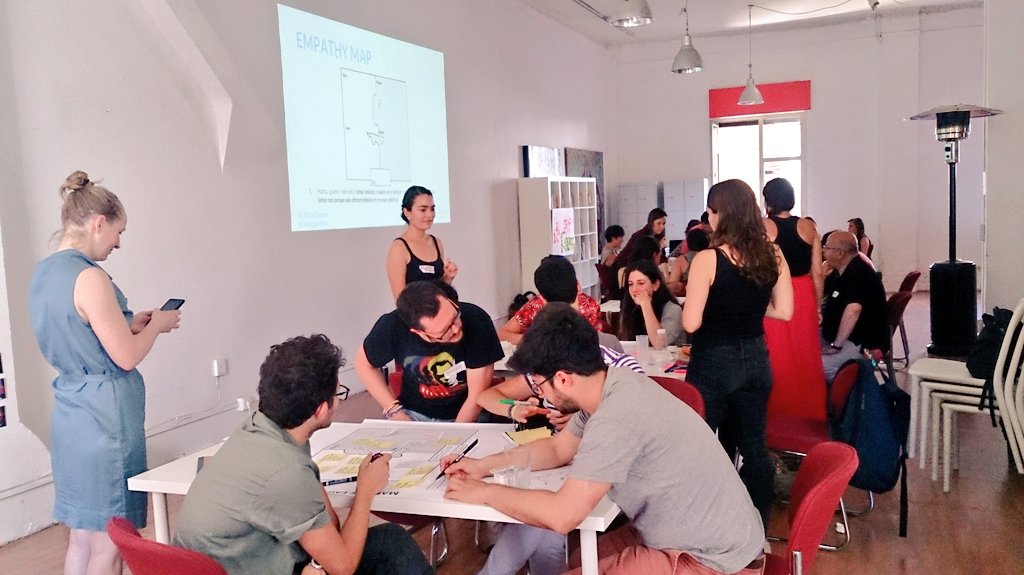 kubikbcn's tweet photo. Tras las entrevistas, volcamos los #insights recogidos, para crear el mapa de empatía de nuestro usuario
#TrackingPlastics ♻ en @kubikbcn 👍 https://t.co/ps6Fnz4weC