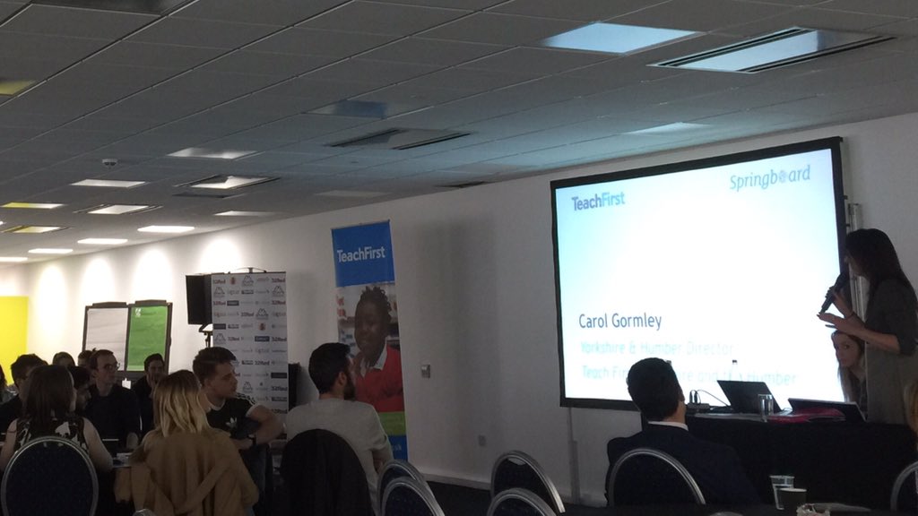 MarkJSewards's tweet photo. We're at Elland Road stadium for one of the final @TeachFirstYH events of the year. Reflecting on our classroom journey over last 2 years. https://t.co/LxYqzf7xkL