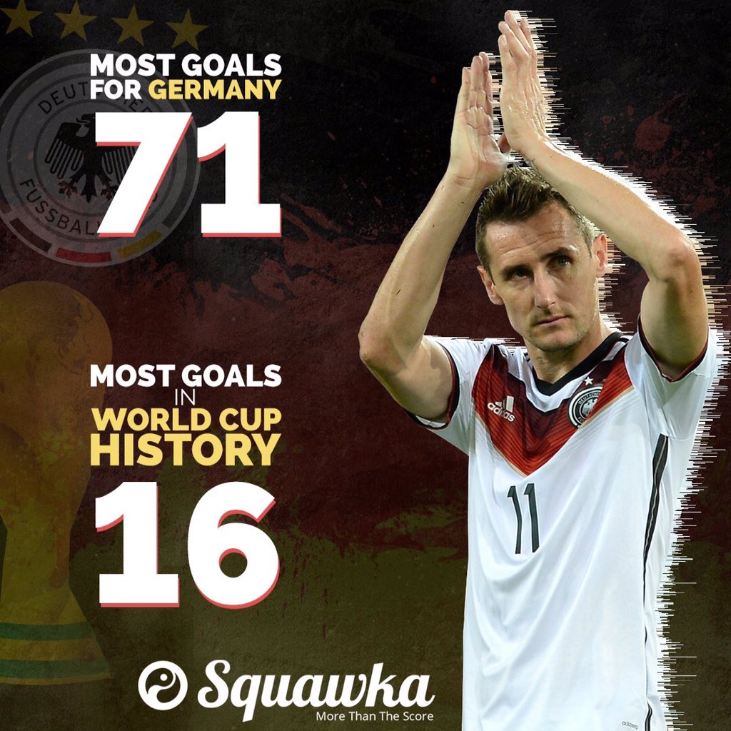  BolaholicID: Happy birthday 39th, Miroslav Klose!  [pic via: Squawka] 